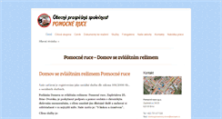 Desktop Screenshot of domovproseniory-brno.cz